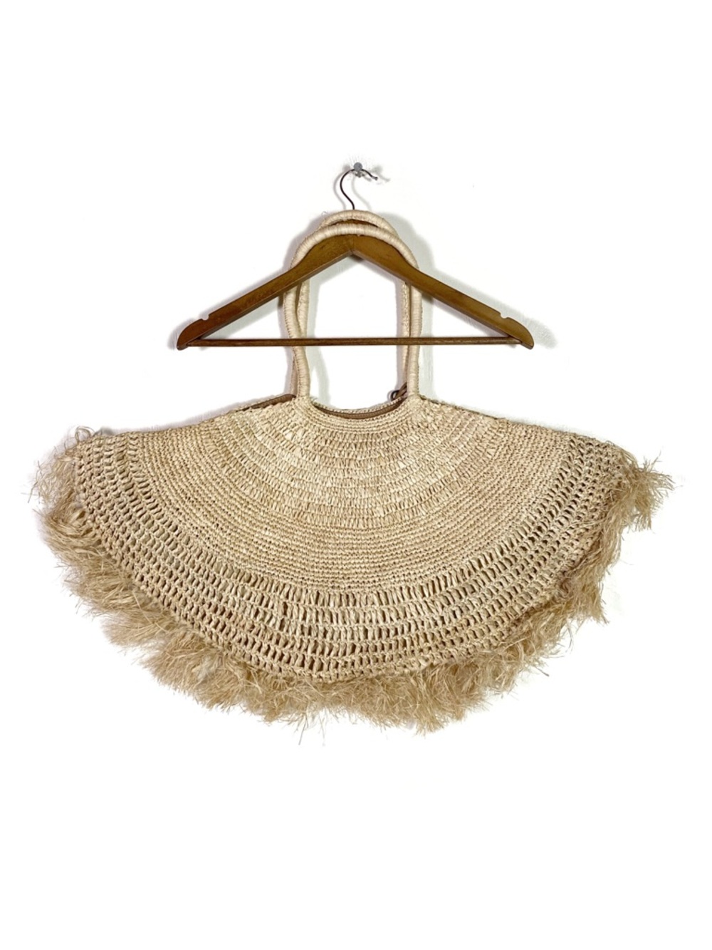 Cult Gaia Lucia Raffia Tote Bag - Picture 6 of 11